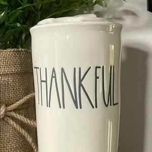 Rae Dunn ceramic tumbler